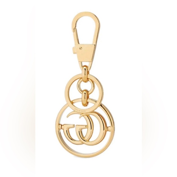 Gucci Double G Bag Charm/Key Ring - Picture 5 of 9